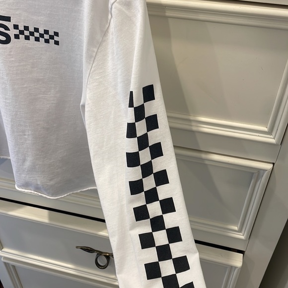 White Vans women’s long sleeve size S. - Picture 4 of 4
